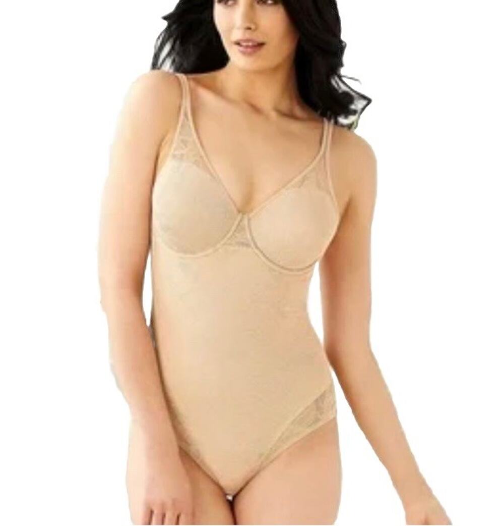 Maidenform Built In Bra Body Shaper Nude/Beige Size 36C NWT Style M6552